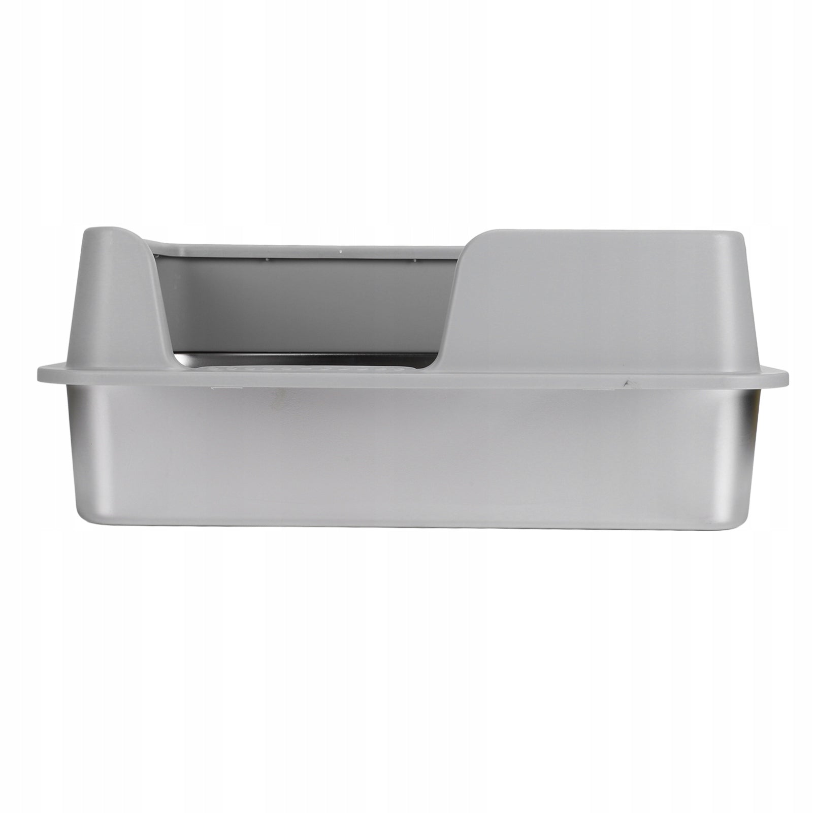 Stainless steel litter box, suitable for small and medium-sized cats. Manufacturer code 2111240034011
