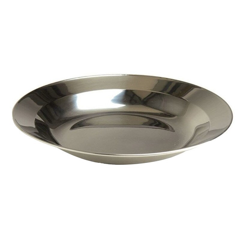 Stainless steel plate military tourist for camping Mil-Tec 22 cm