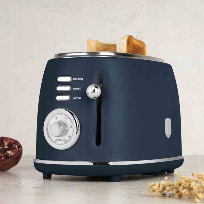 Stainless steel toaster from the Deep Sea collection Power rating 850 W
