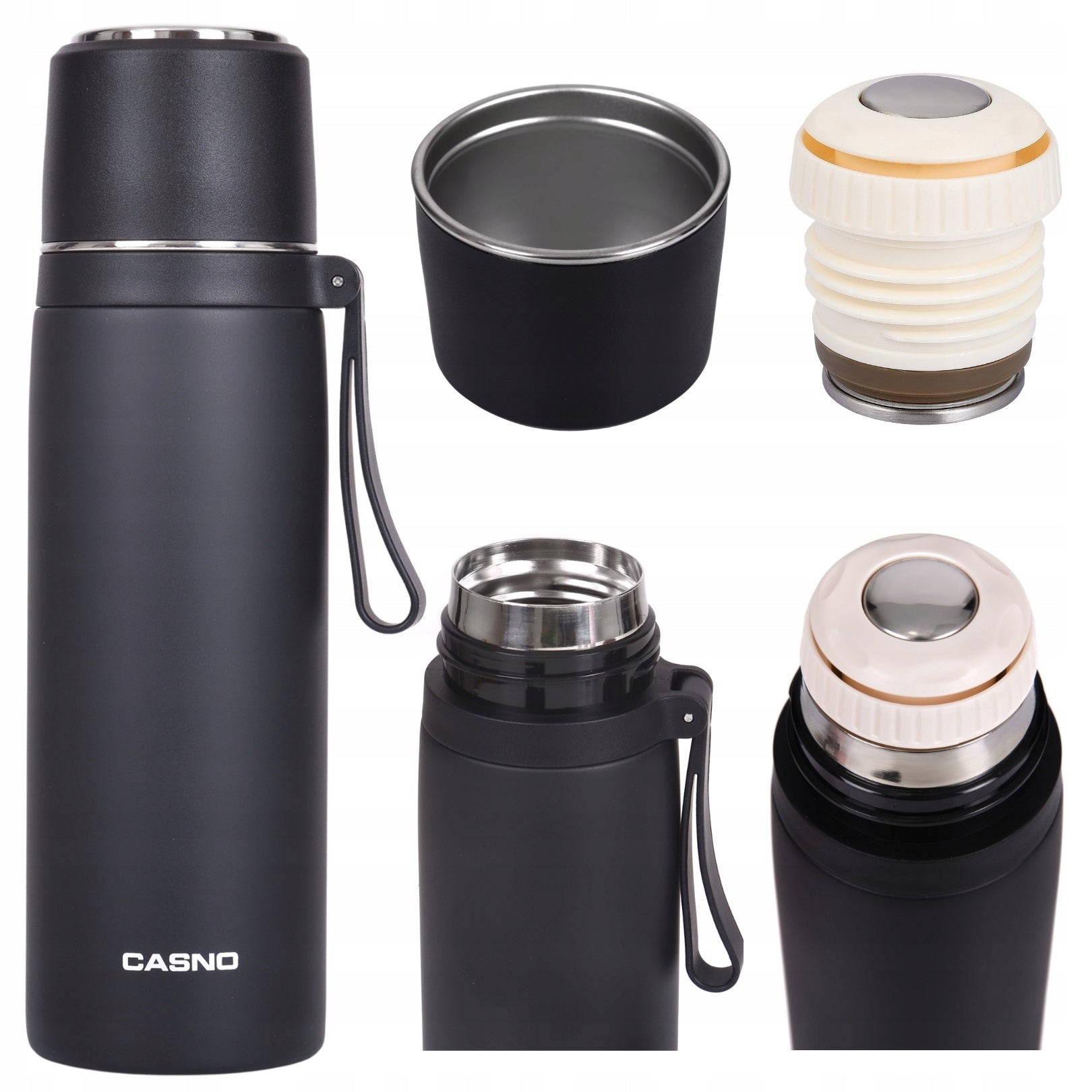 Stainless steel tourist thermos CASNO 0,5L