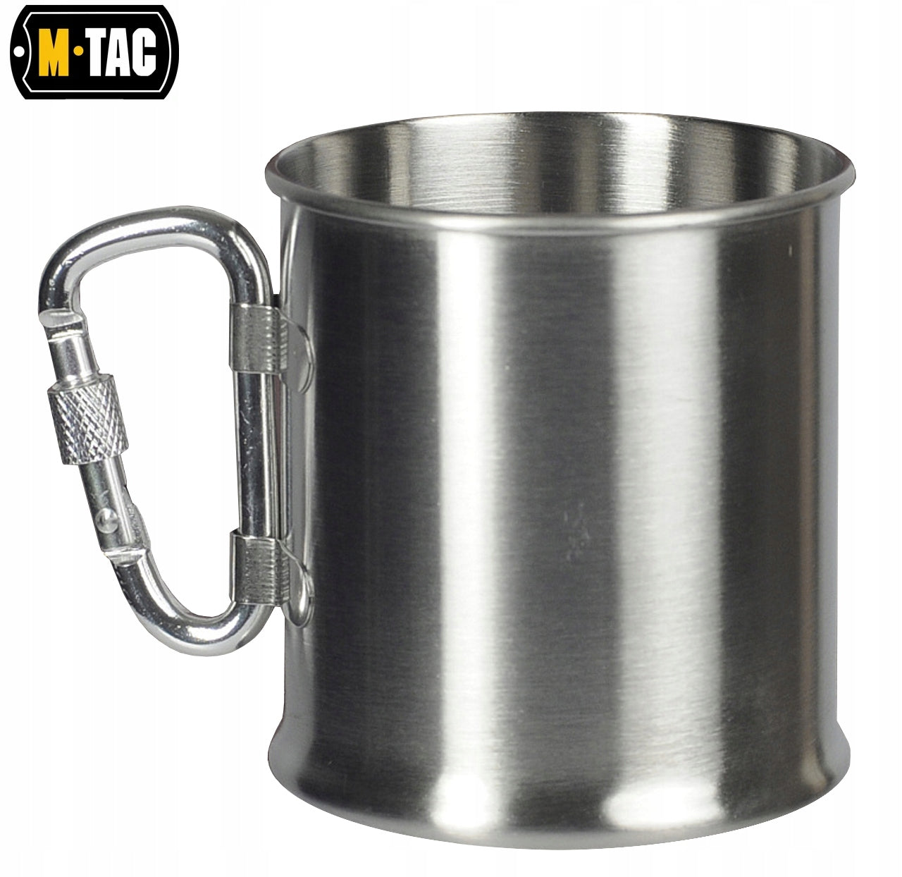 Stainless steel travel mug M-Tac with carabiner hook 250 ml chrome Brand M-Tac