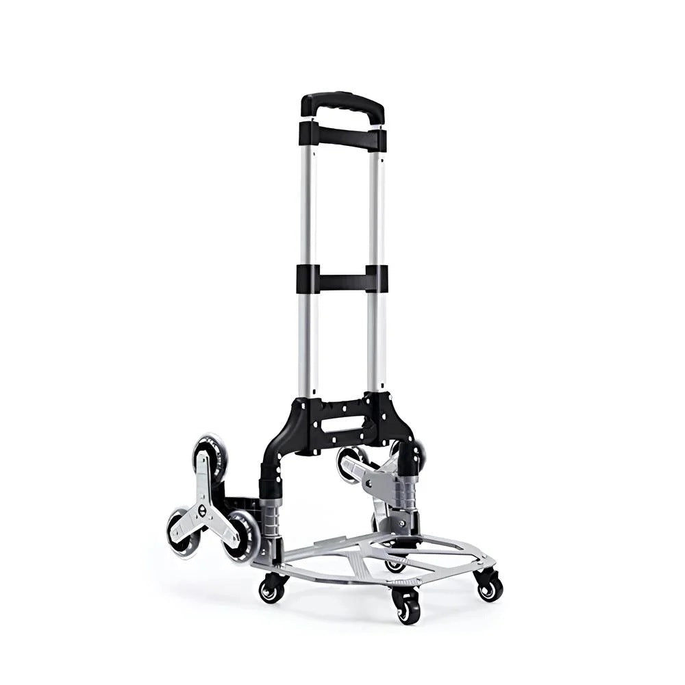 Stair Transport Trolley Folding Aluminum 6 Wheels Adjustable