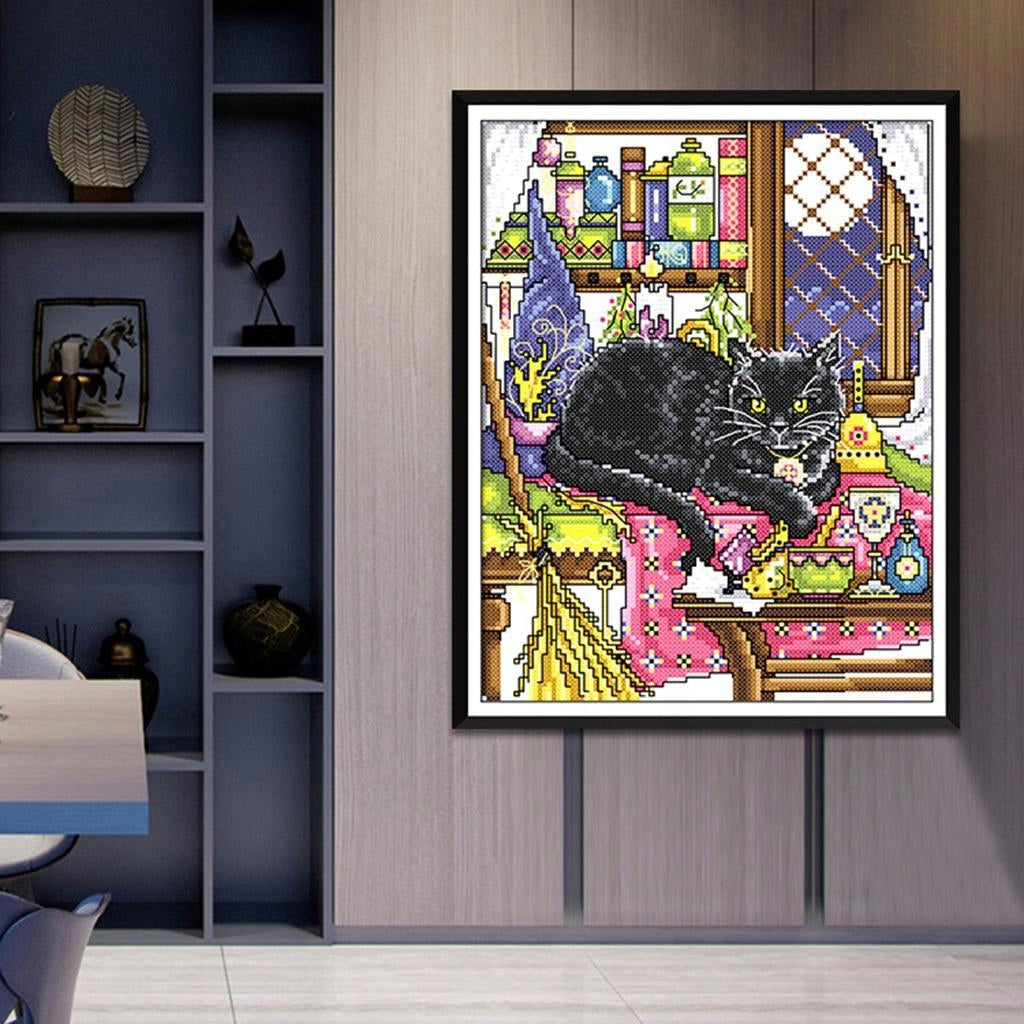 Stamped Cross Stitch Printed 4 x 30cm Manufacturer code gazechimp-74009056