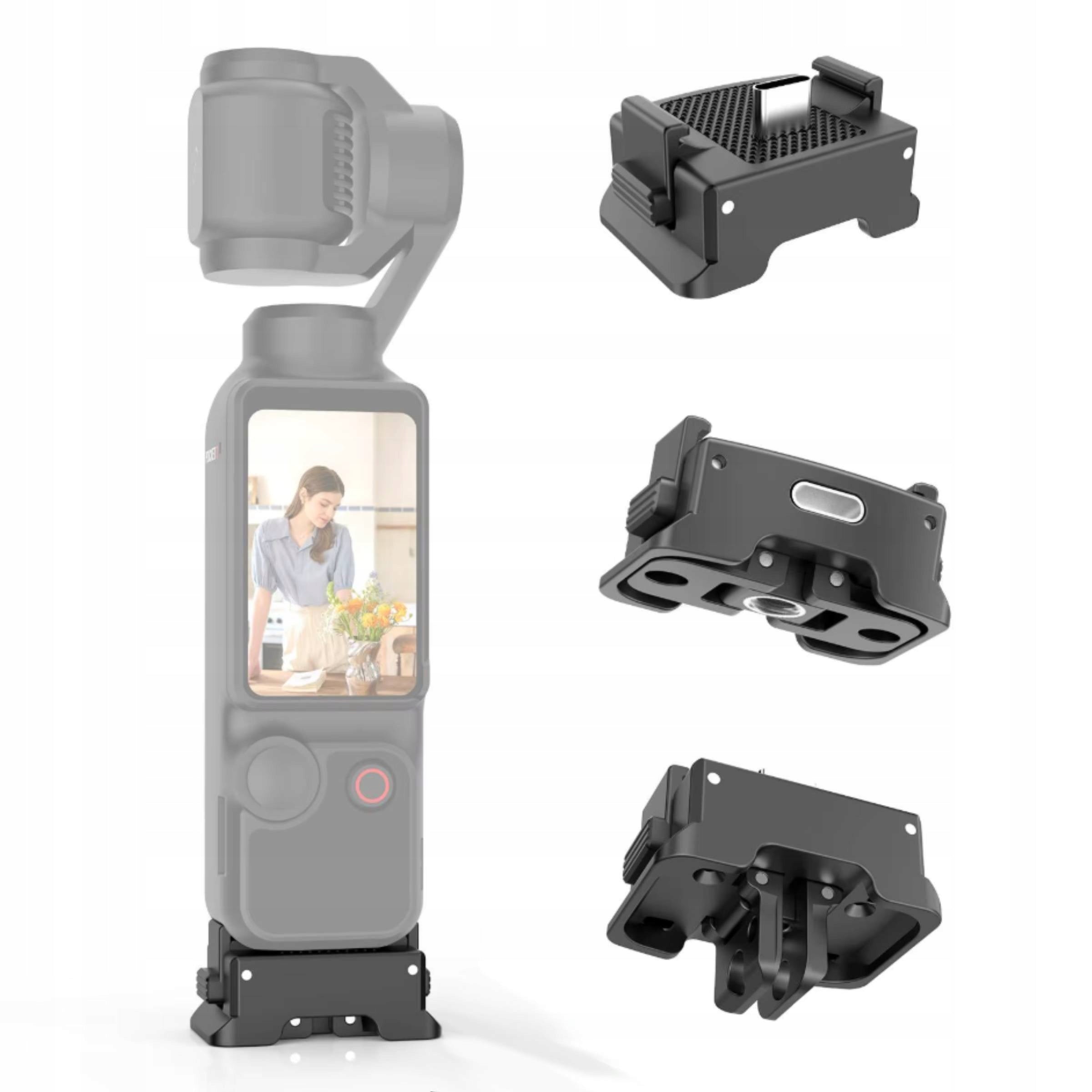 Stand Charging Base USB-C Adapter Thread 1/4" GoPro for DJI OSMO POCKET 3 Packaging status original