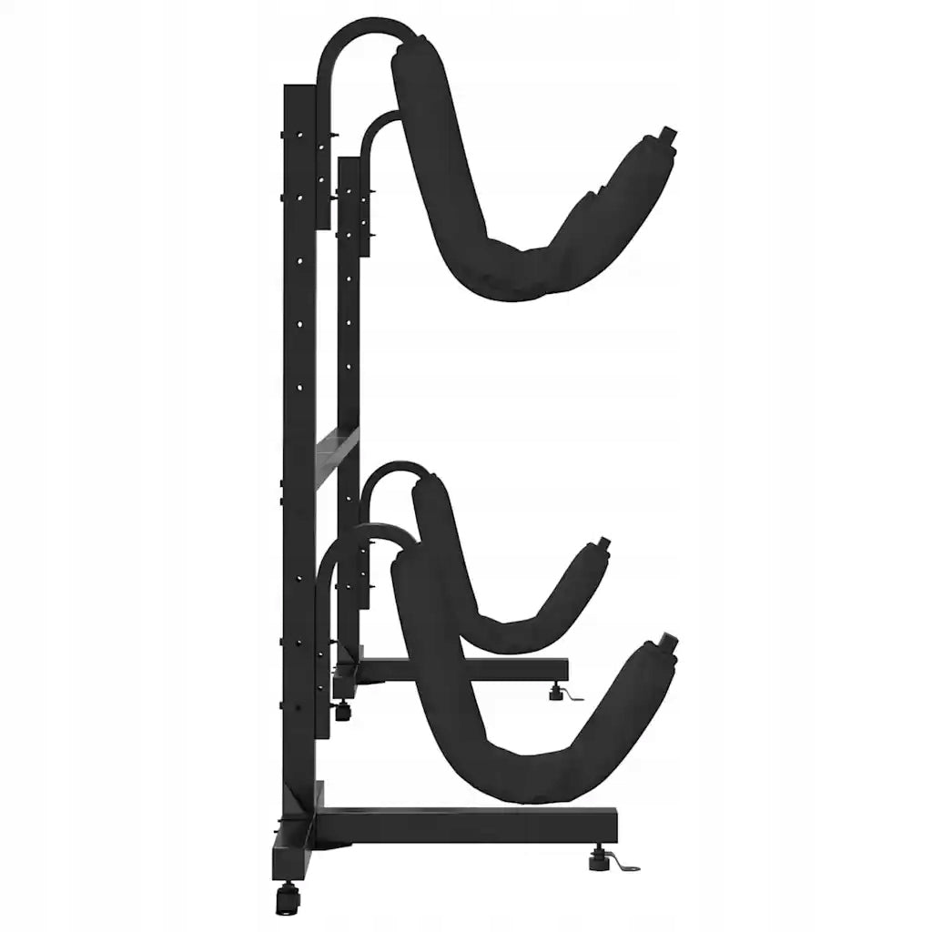 Stand for 2 kayaks, 250x57x127,5 cm, steel Number of seats 1