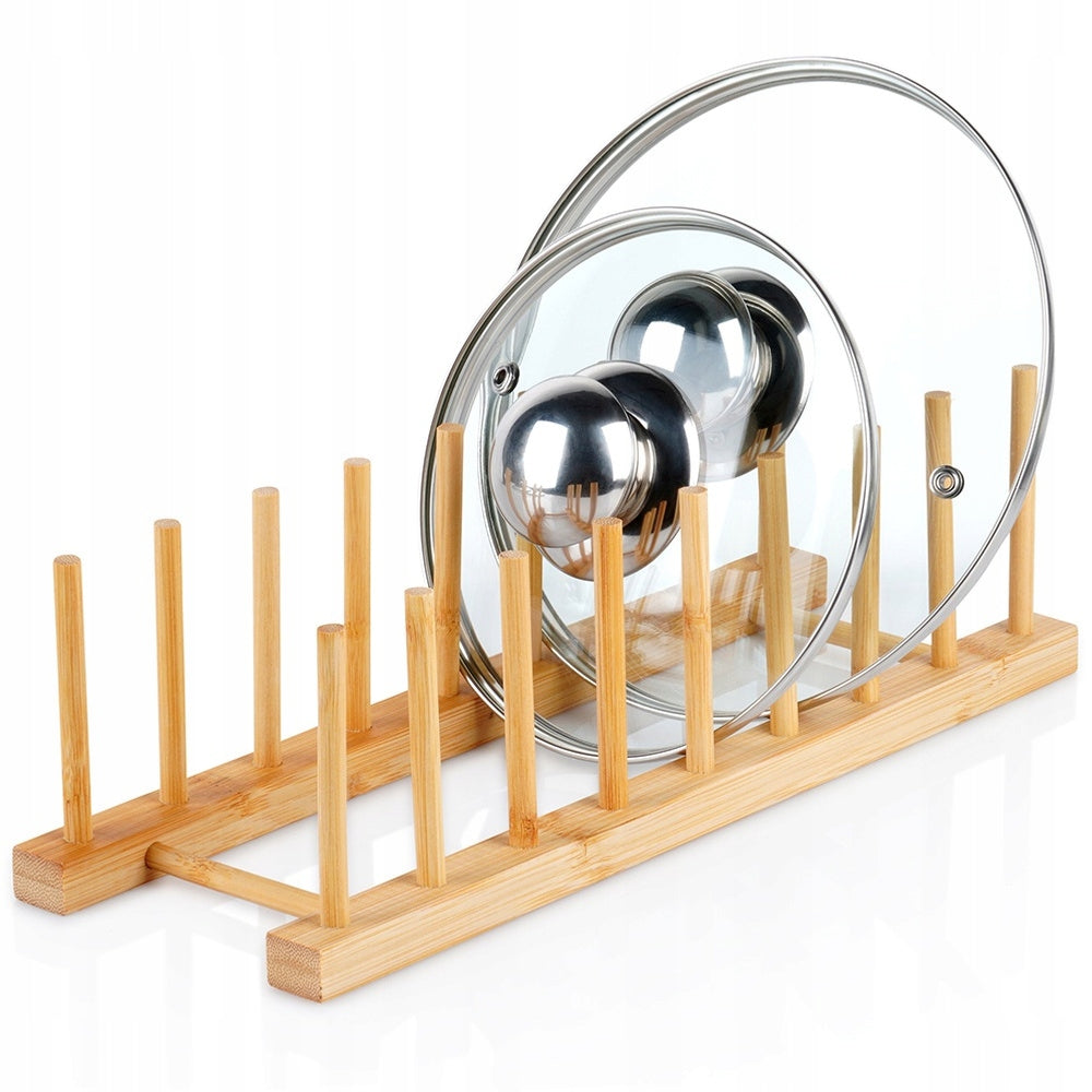 Stand for lids and bamboo plates 34,5x12x12 cm Vilde Brand Vilde