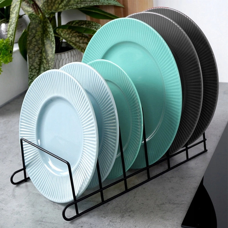 Stand for lids and plates metal black Vilde 229062 Brand Vilde