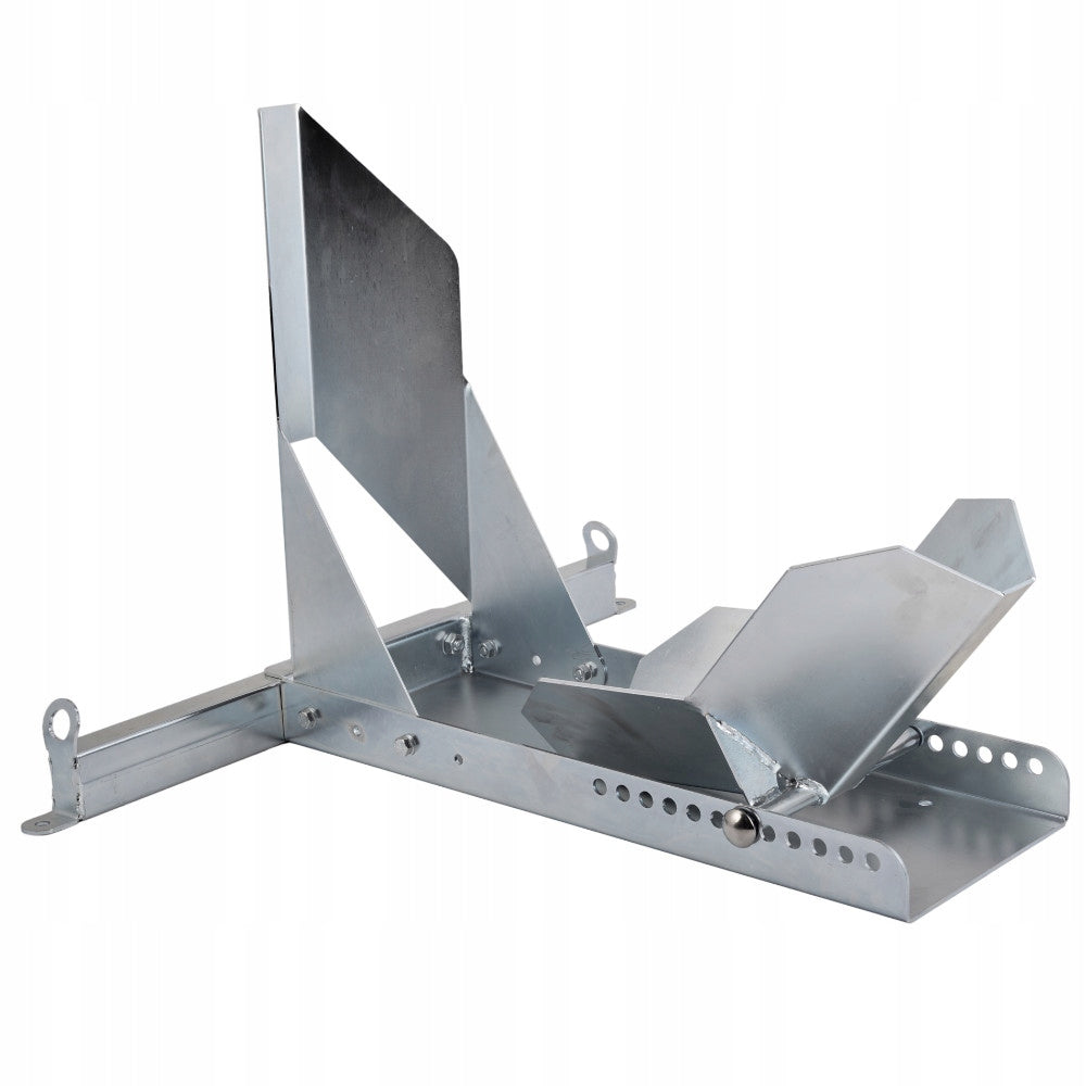 Stand - lift holder bent under the front tire - galvanized wheel HLP