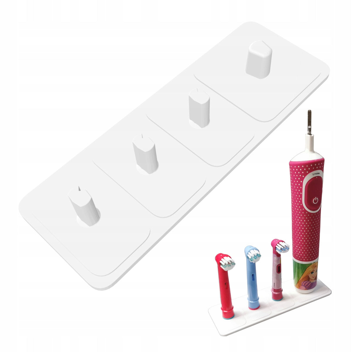 Stand stand for electric toothbrush and Oral-B Braun 1+3 tips