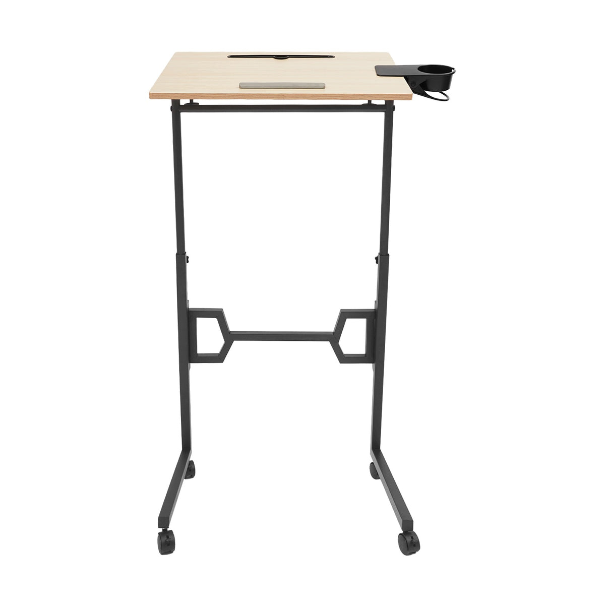 Standing Desk Adjustable Height, Mobile StandUp Desk For Treadmill Packaging status original