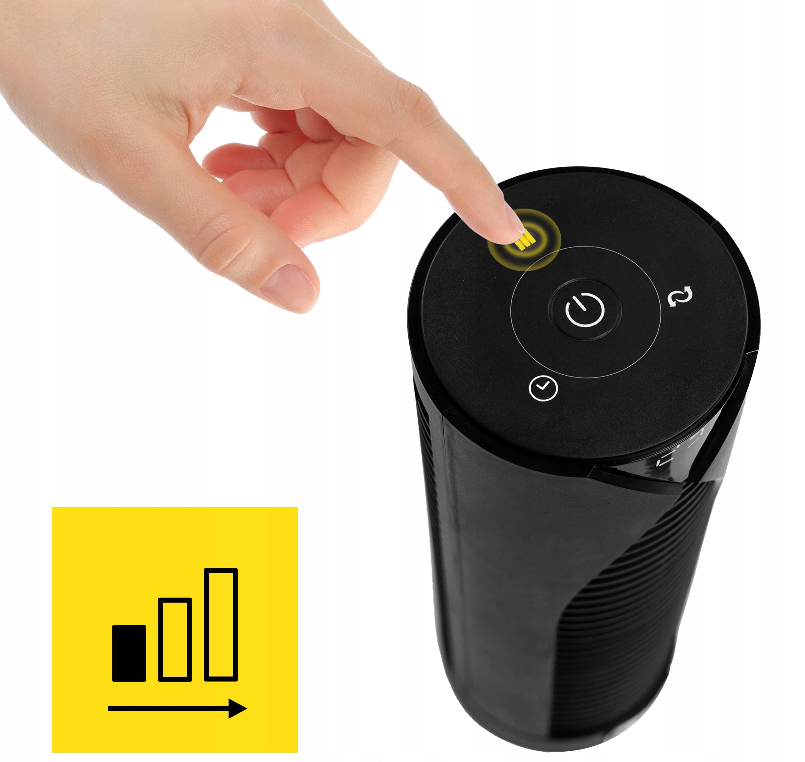 Standing Desk Column Fan Quiet 39 dB Yoer +AROMATHERAPY Functions Ionization oscillation automatic oscillation timer other