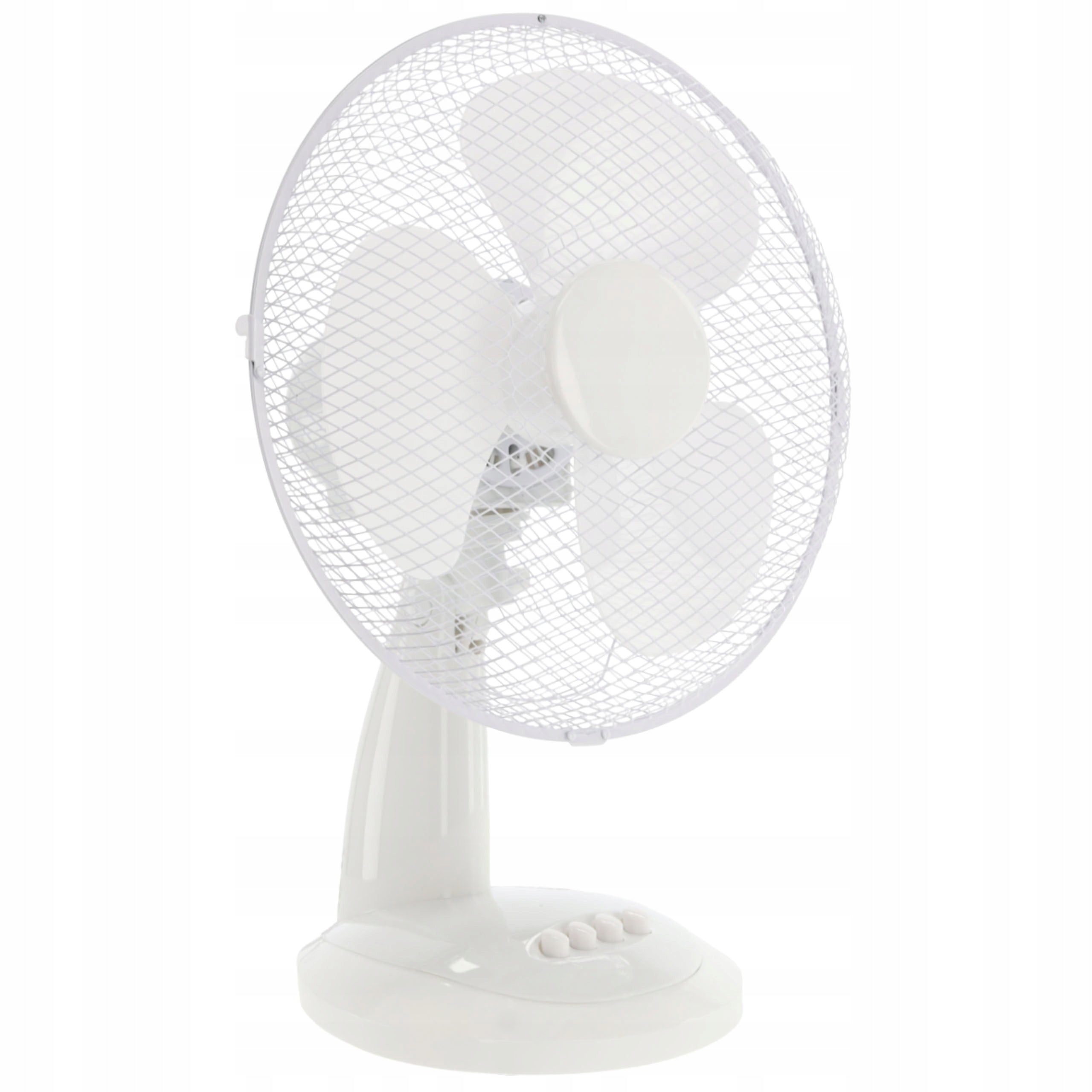Standing FAN, Desk FAN ADJUSTABLE, QUIET STRONG, White Packaging status original