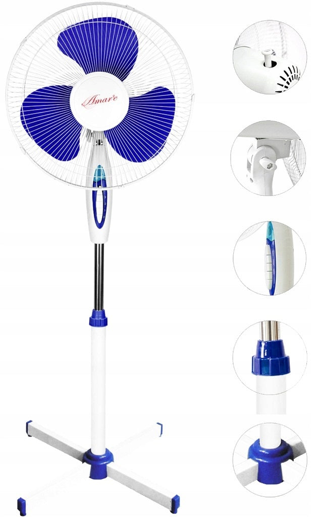 Standing Fan 40W 40cm OSCILLATING FLOOR