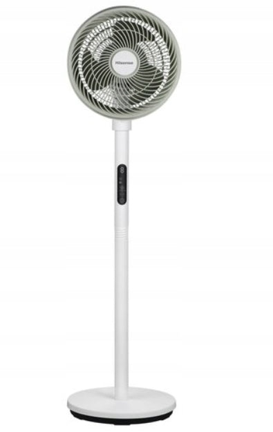 Standing Fan Hisense HCF349SW WhiteTurbo Oscillation Timer Display