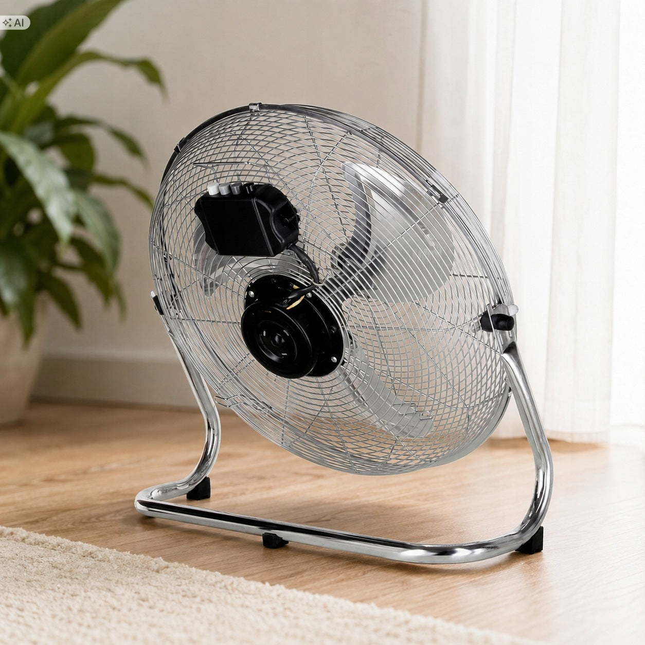 Standing Fan Portable Circulator Esperanza Scirocco Silver/Grey Brand Esperanza