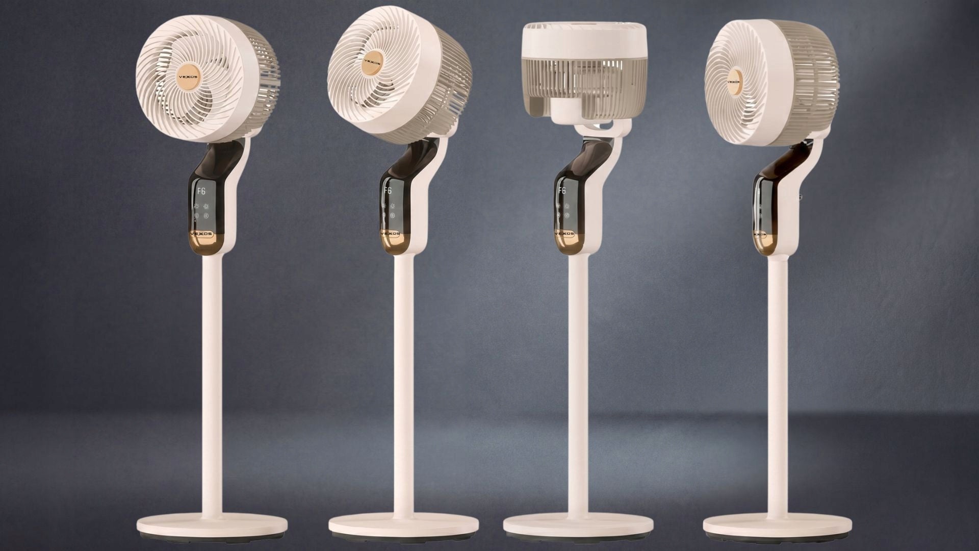 Standing Fan Silent Floor Windmill + OSCILLATION LED PILOT TIMER AROMA Packaging status original
