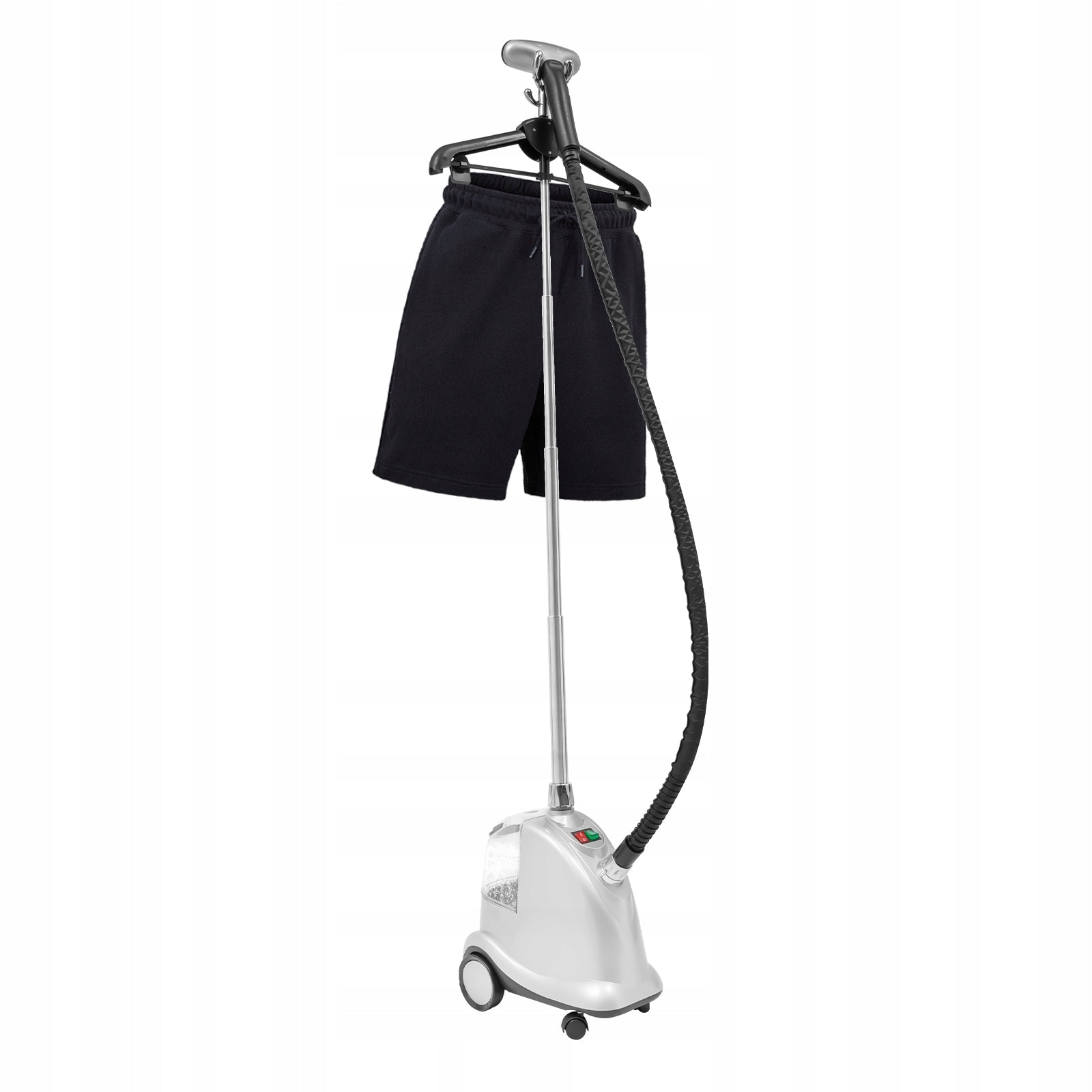 Standing Steamer for Clothes, Steaming Wrinkle Remover with Wheel 2200W