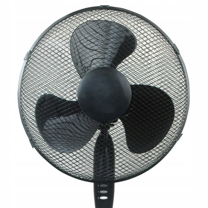 Standing fan, 50W,black Klausberg Dominant color black