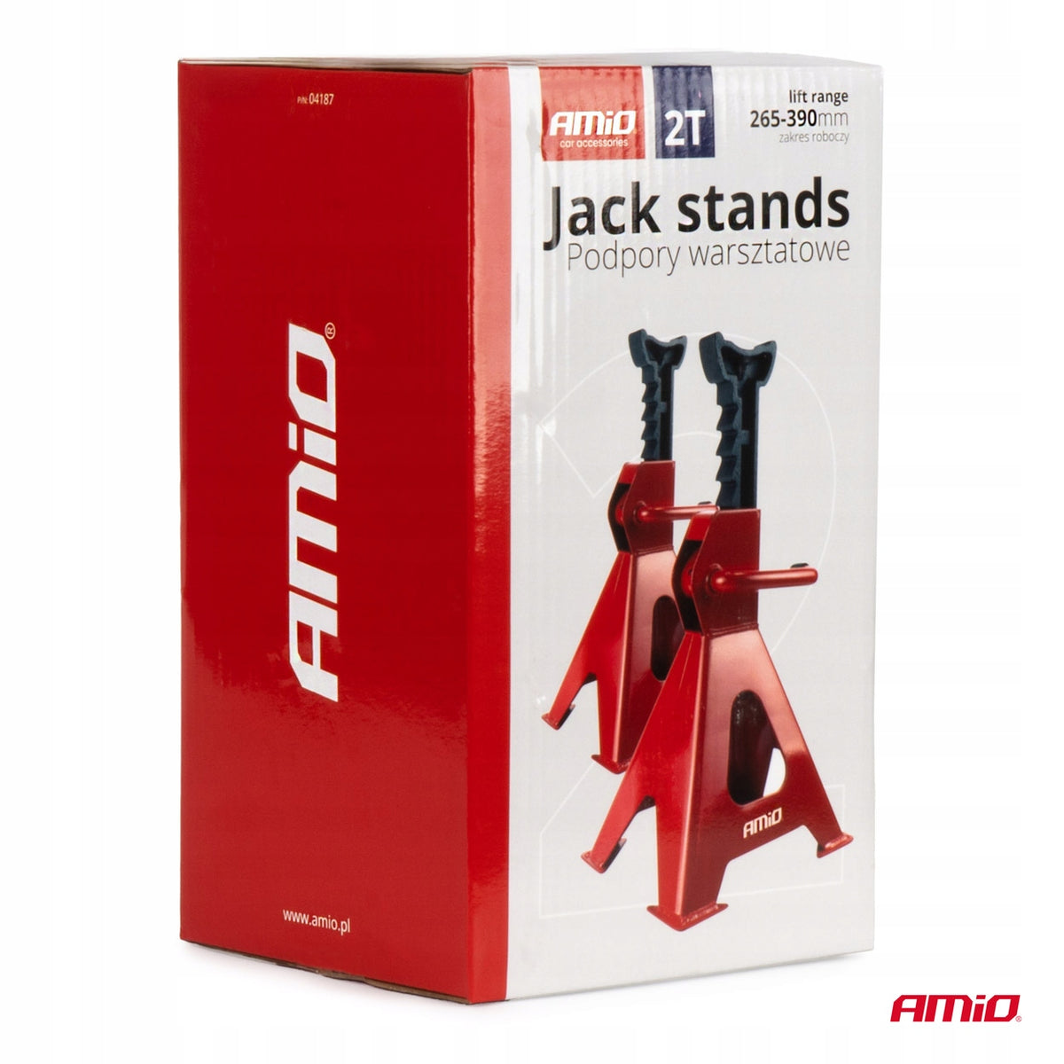 Stands car mare workshop supports 2 pcs 2T AMIO-04187 Brand Amio