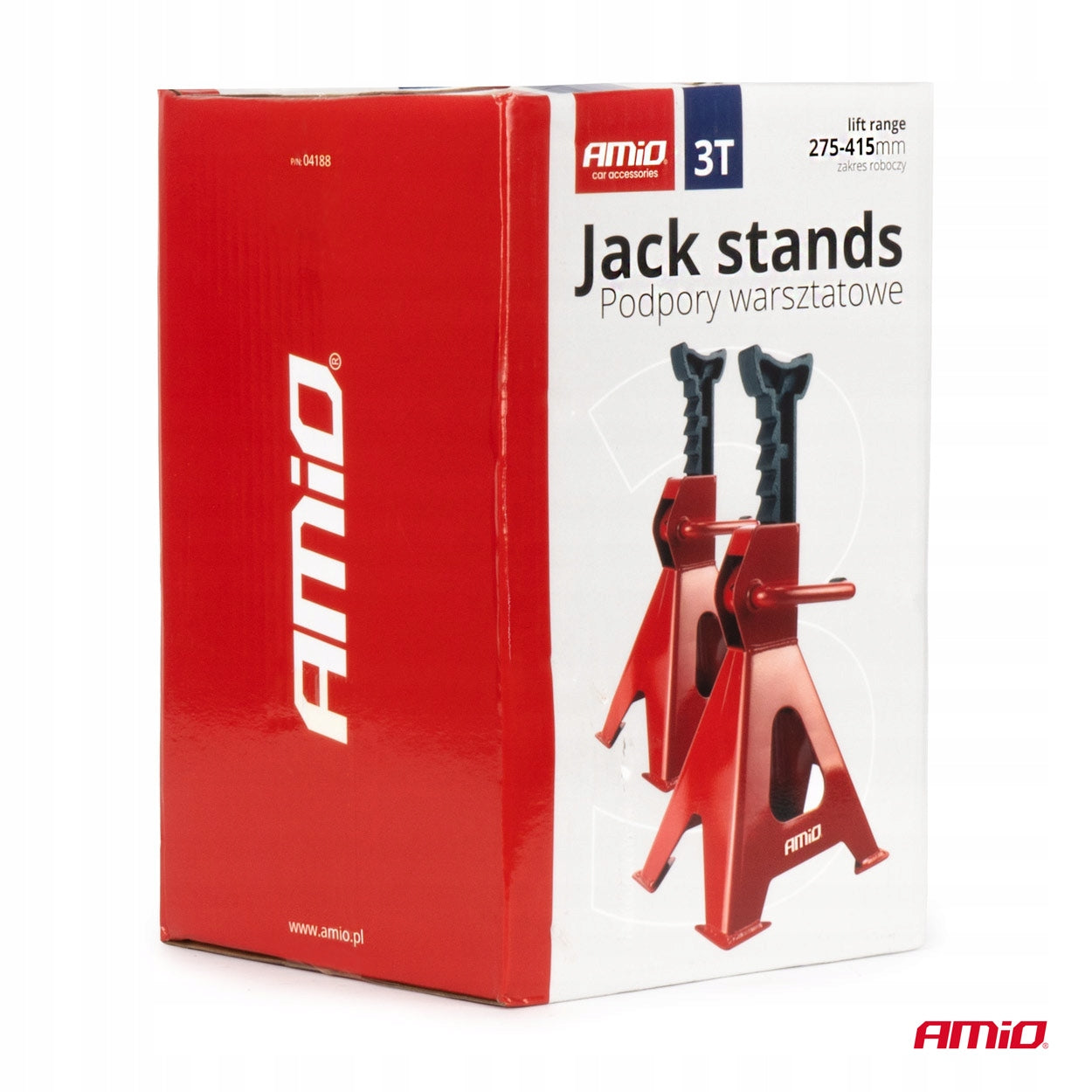 Stands car mare workshop supports 2 pcs 3T AMIO-04188 Brand Amio