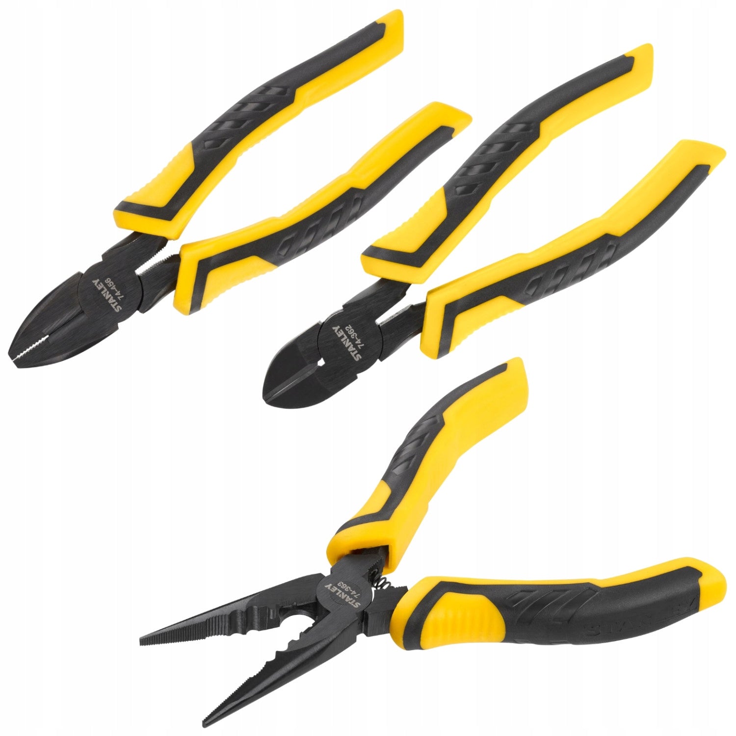 Stanley 3-piece set of CONTROL-GRIP pliers 150mm STHT0-75094