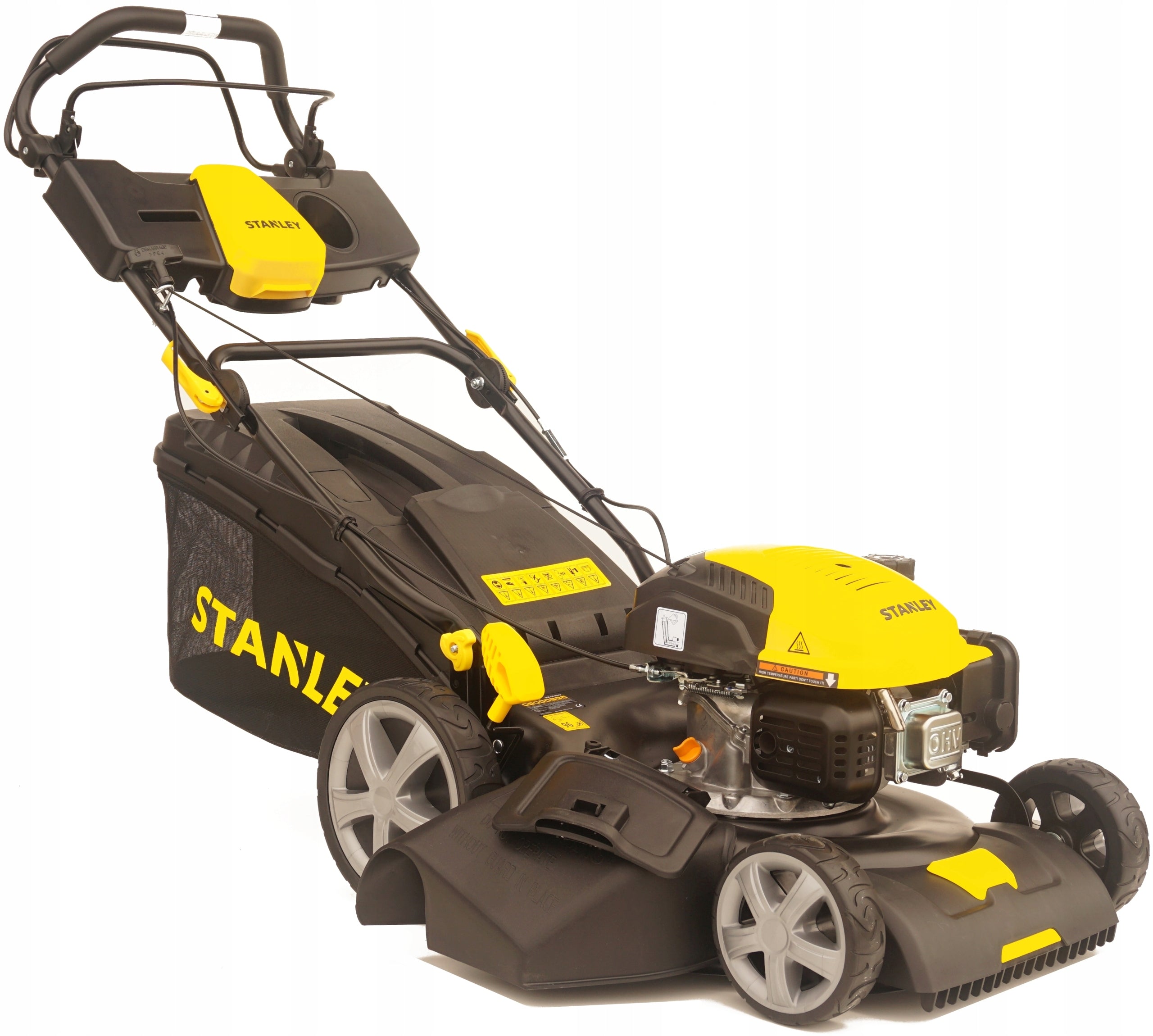 Stanley petrol mower with OHV 46cm drive Model SLM-139-460-SP