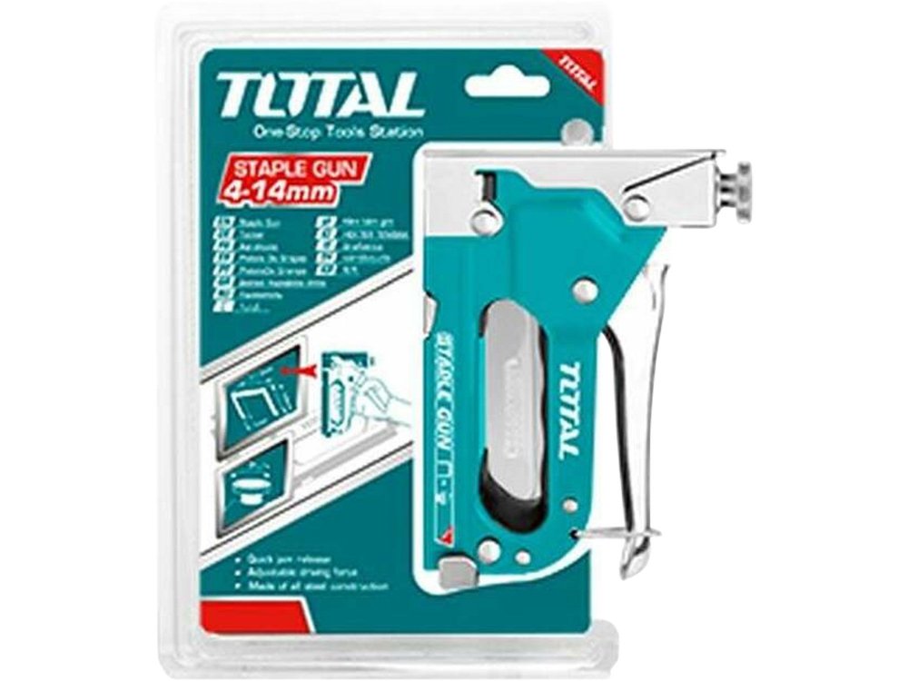 Stapler Gun for Staples 4-14mm TOTAL Product weight with unit packaging 0.63 kg