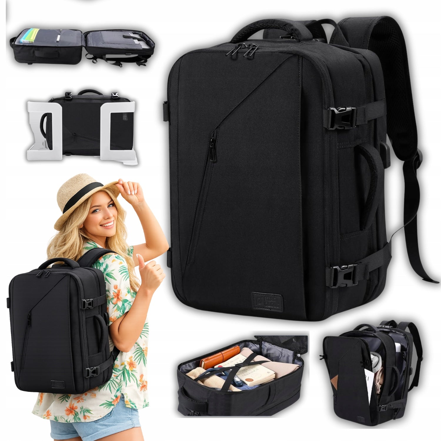 Star Cloud Backpack for Airplane 40x20x25 Travel RYANAIR Hand Luggage