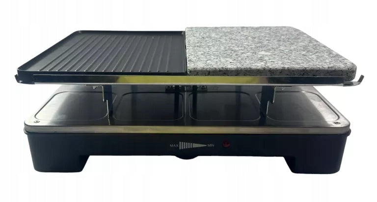 StarQ Raclette 3in1 Electric Grill with Granite Stone8 Power rating 1400 W