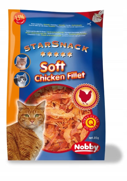 StarSnack Soft Chicken Fillet 85g Nobby - Soft Packaging status original