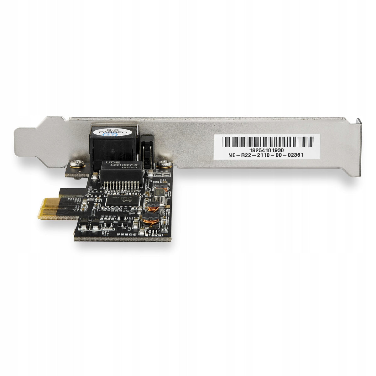 StarTech PCIe 2.5Gbps 1x RJ45 Network Card (2.5GBASE-T) Manufacturer code ST2GPEX
