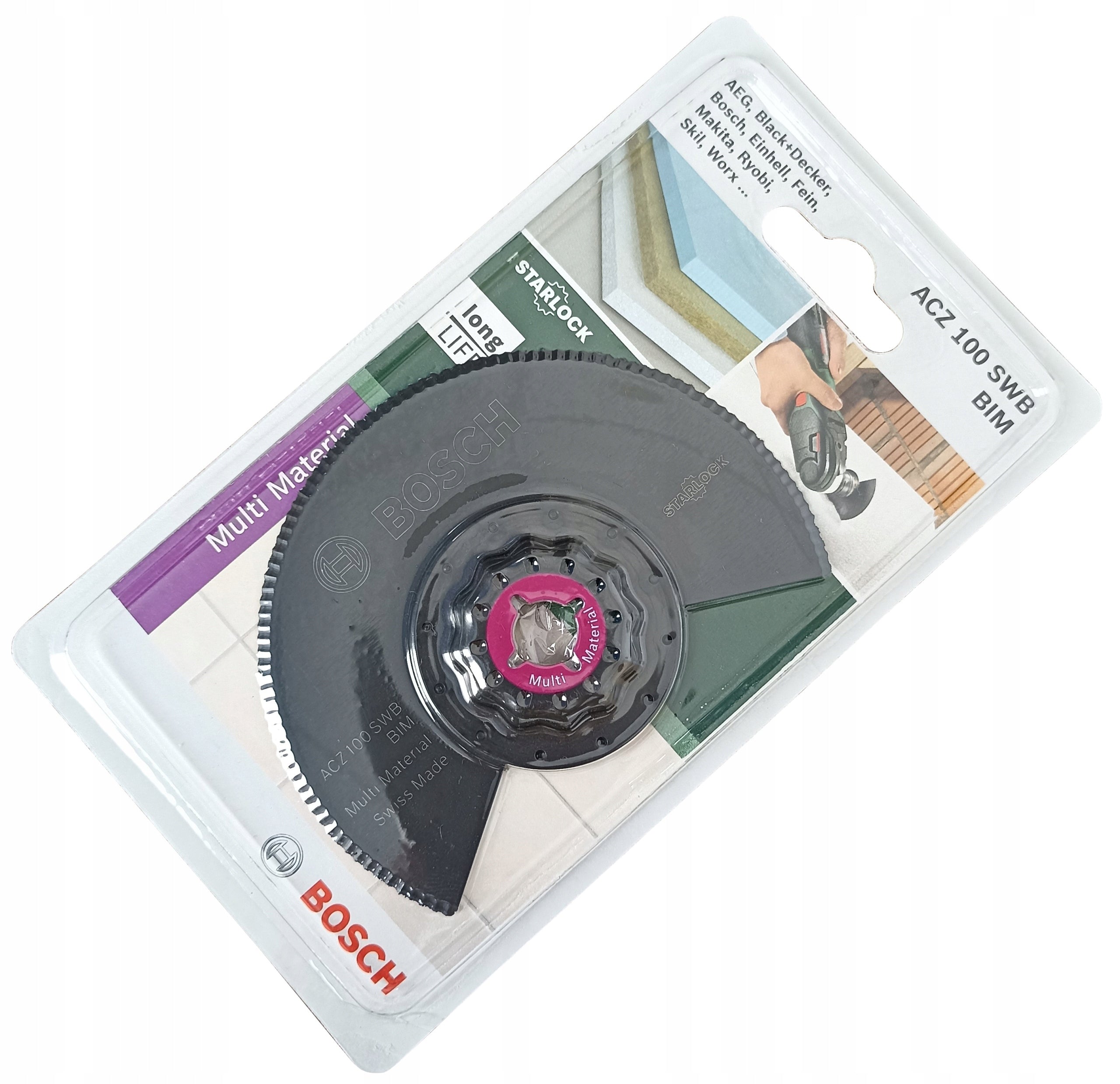Starlock saw blade for multifunction devices Bosch Brand Bosch