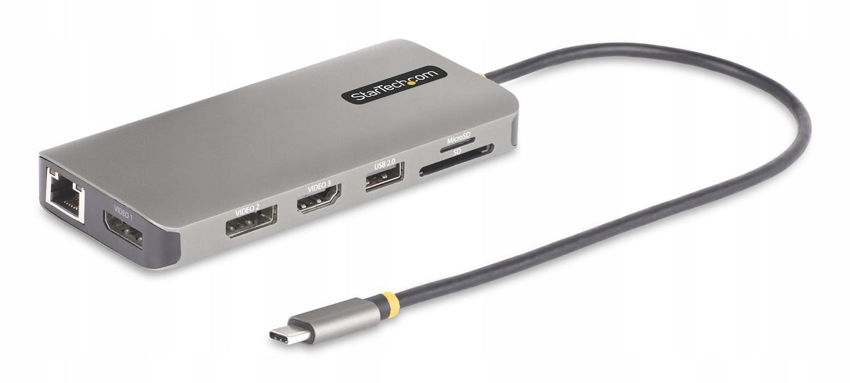 Startech multi-monitor HDMI DP USB-C adapter