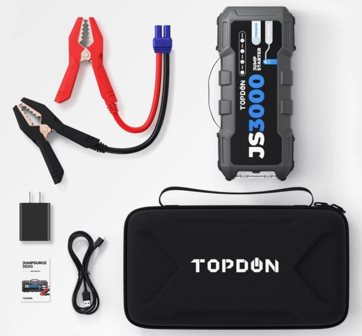 TOPDON Starthilfe für Autos JS3000 