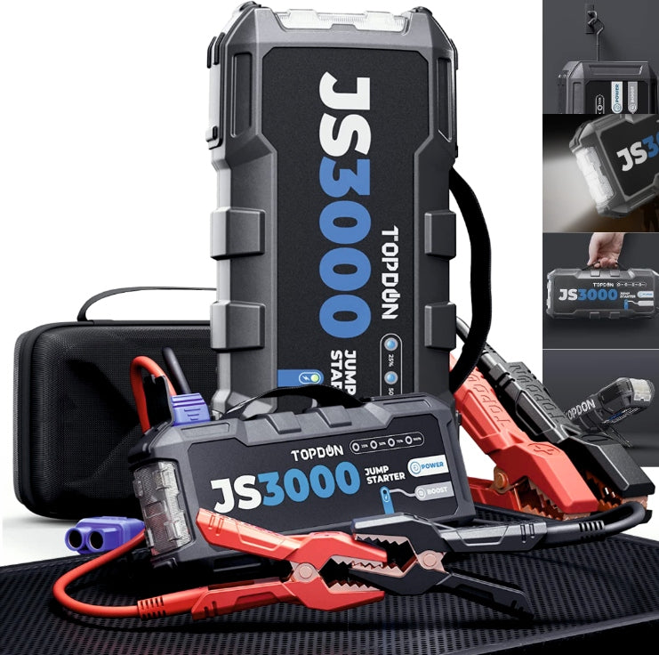 TOPDON Starthilfe für Autos JS3000 