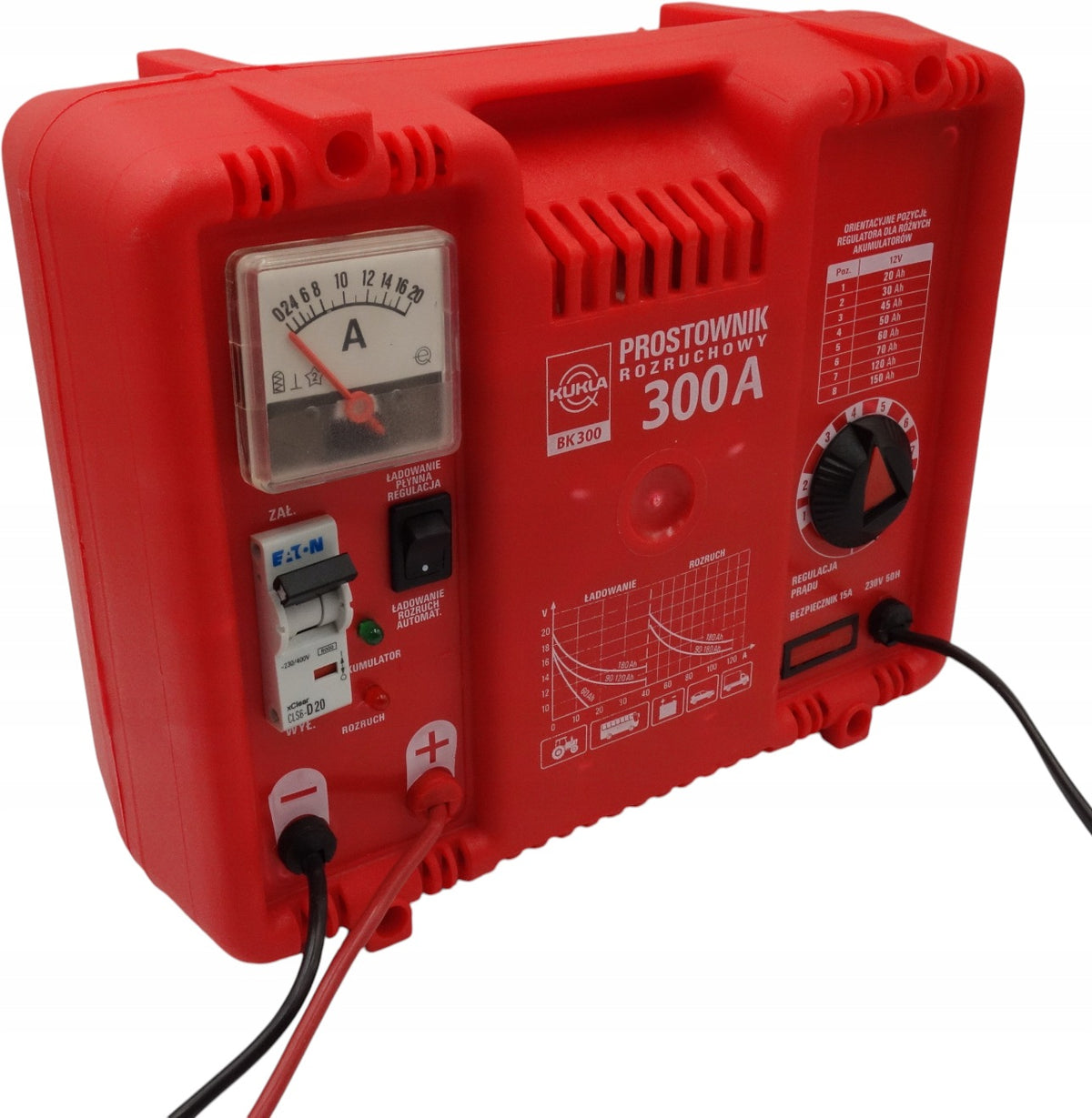 Starting rectifier 300A with start-up function made in Poland Brand Kukla