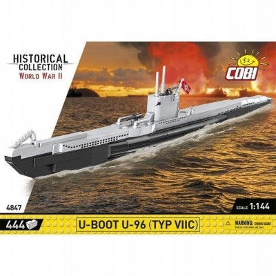Laivas konstruktorius Cobi U-Boot U-96 tipas VIIC