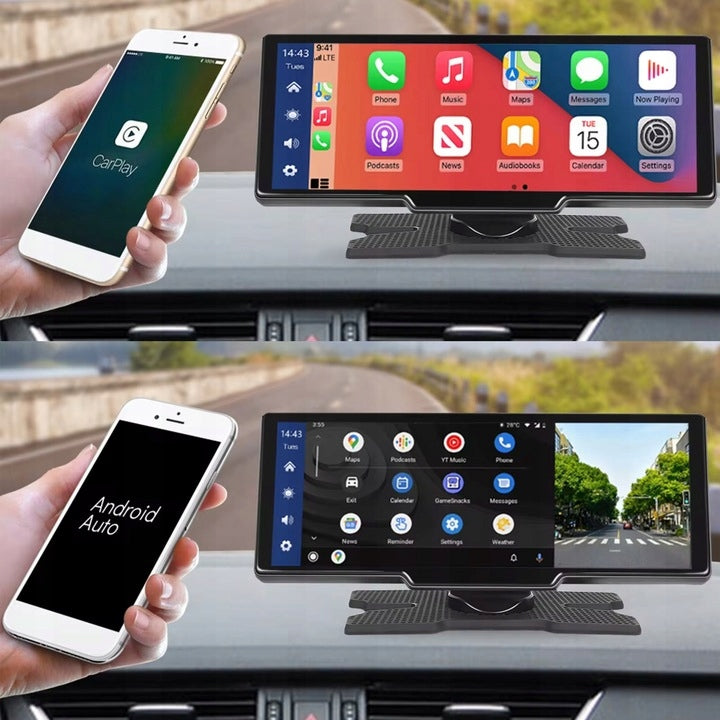 Station Screen Monitor Navigation Recorder 4K Camera Android Auto CarPlay Manufacturer code HE521