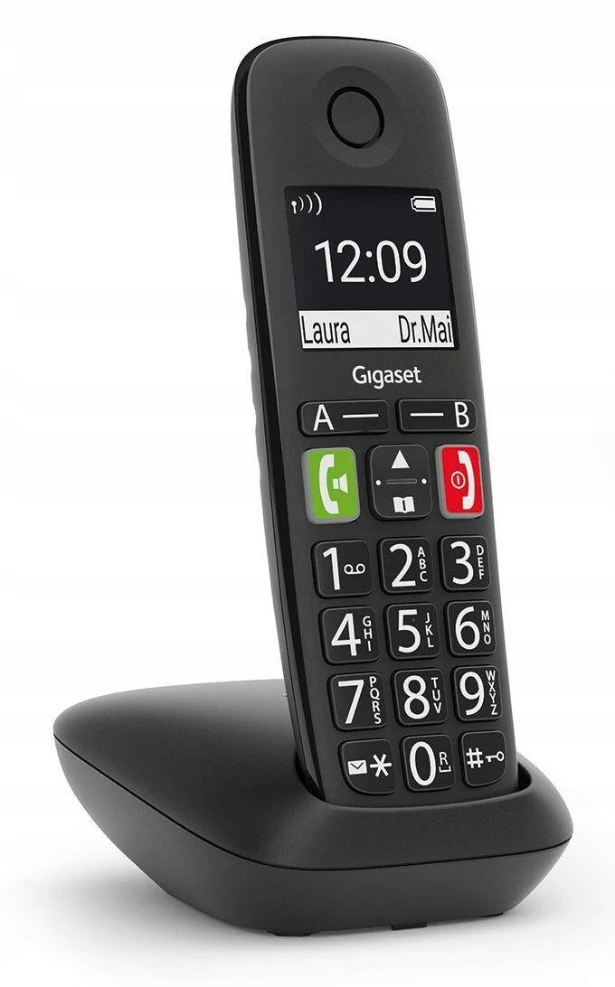 Stationary phone GIGASET E290 Black