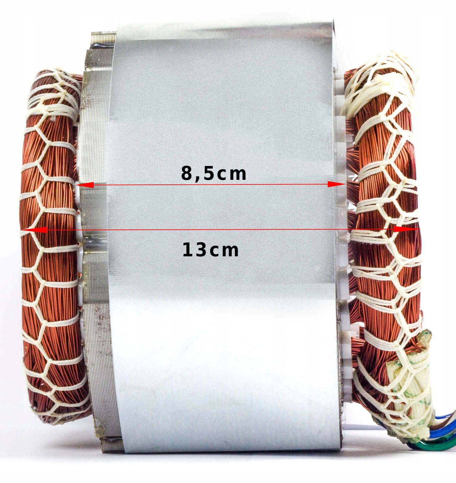 Stator Generator Machtmann 85 mm Unit 230V 400V 100% Copper 3F Manufacturer code IIIF