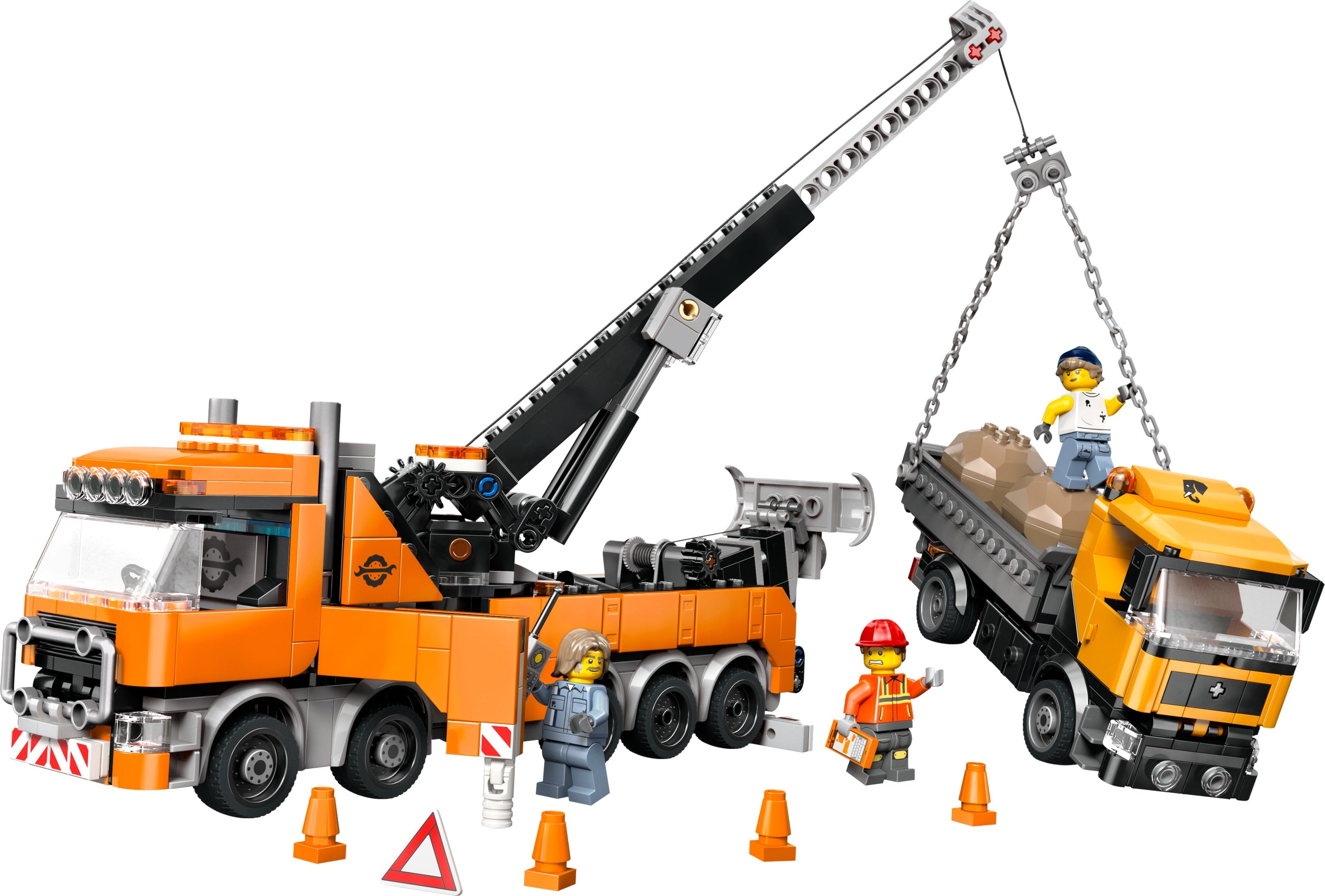Stavebnice Lego 60467 City Odmítací vůz s jeřábem Brand LEGO