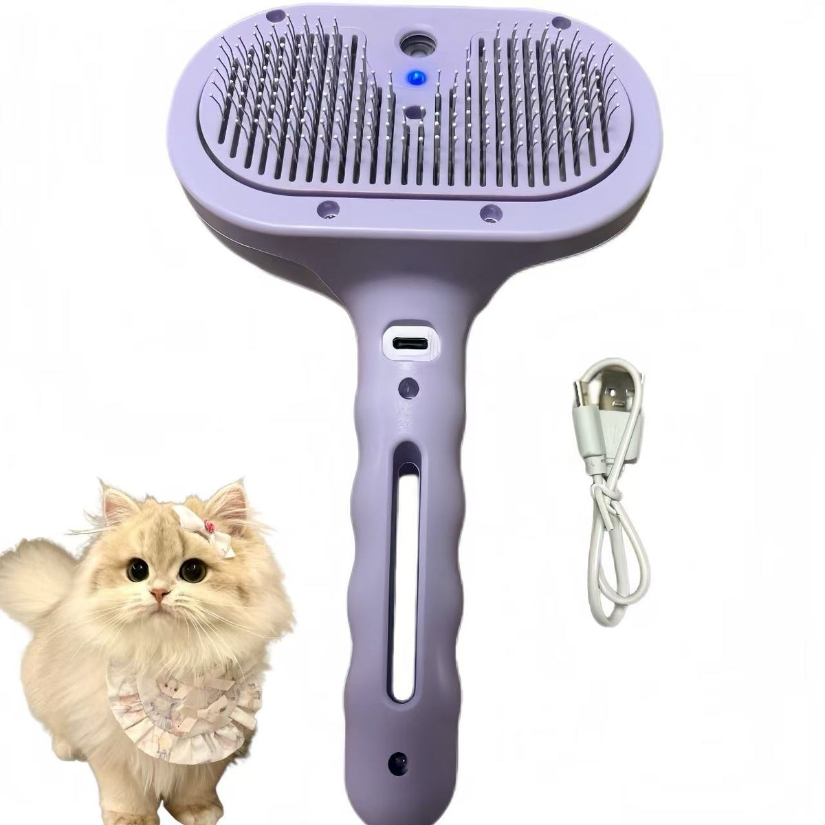 Steam Brush Electric Self-Cleaning Dog Upgraded Version Manufacturer code SZCZOTKA DO SIERŚCI PAROWA SAMOCZYSZCZĄCĄ DOG