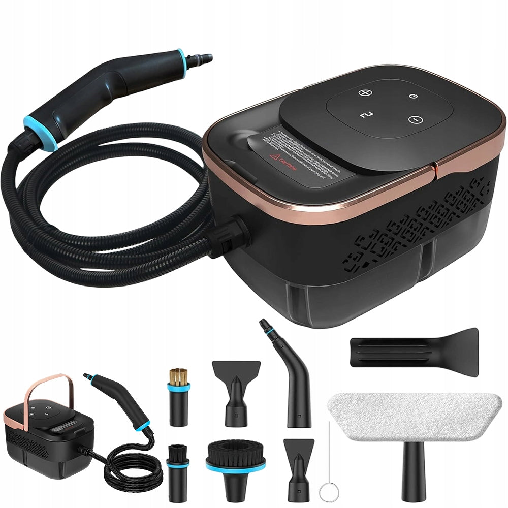 Steam Cleaner 2500W High Pressure For Car Floor Kitchen 9Accessories