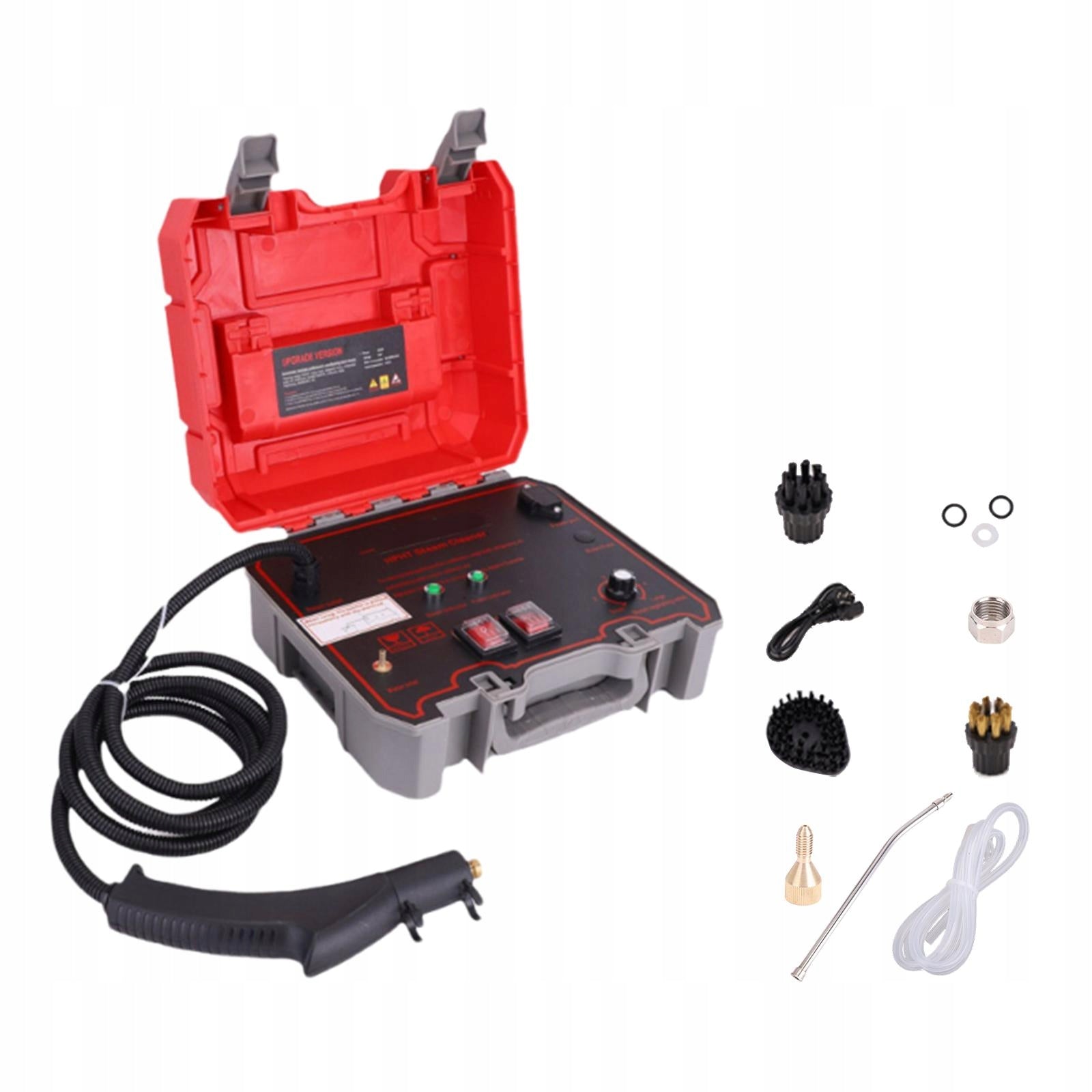 Steam Cleaner Cleaning Machine with 3 Brush Heads Handheld Power Steamer Packaging status original