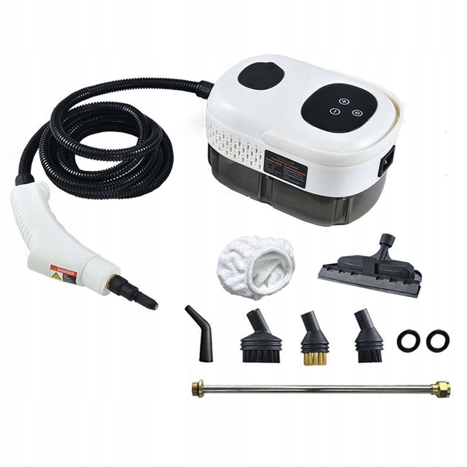 Steam Cleaner High Voltage Smart Utensils Sturdy 2500W Minitype Easy WHITE Packaging status original