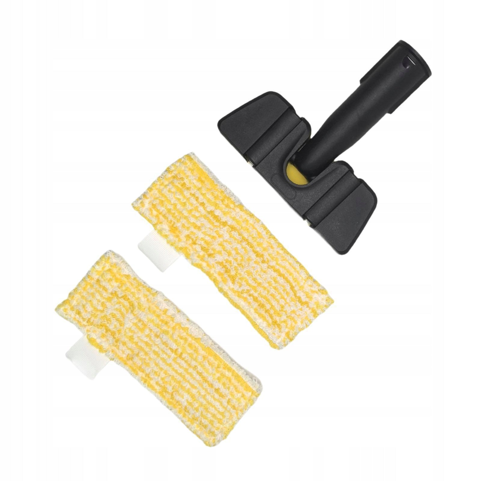 Steam Cleaner Mop Adapter Replacement Hard Surface with 2 Mops Yellow