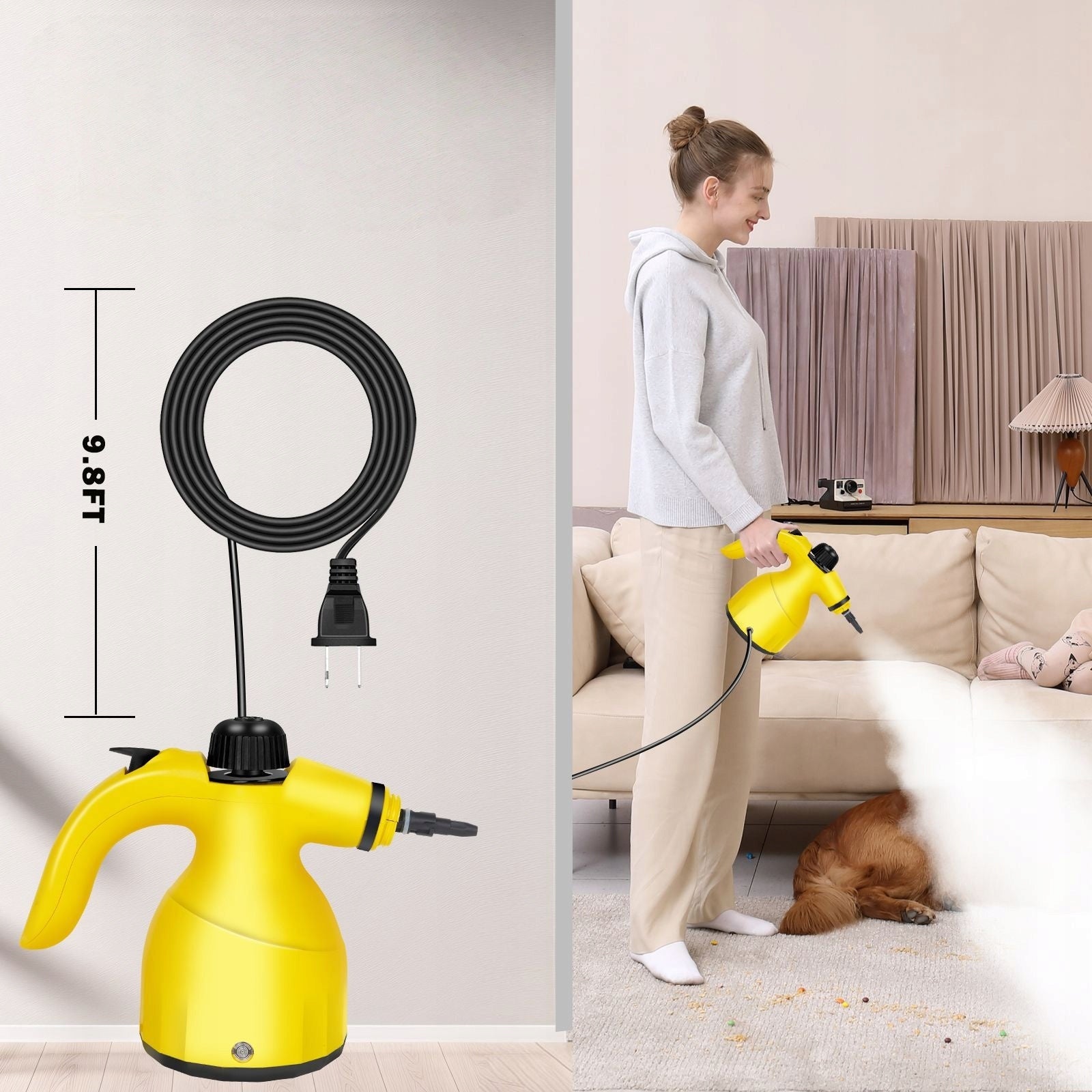 Steam Cleaner Steam Steamer Cleaner Universal+ Akcesoria 1000 W Maximum steam pressure 3 bar