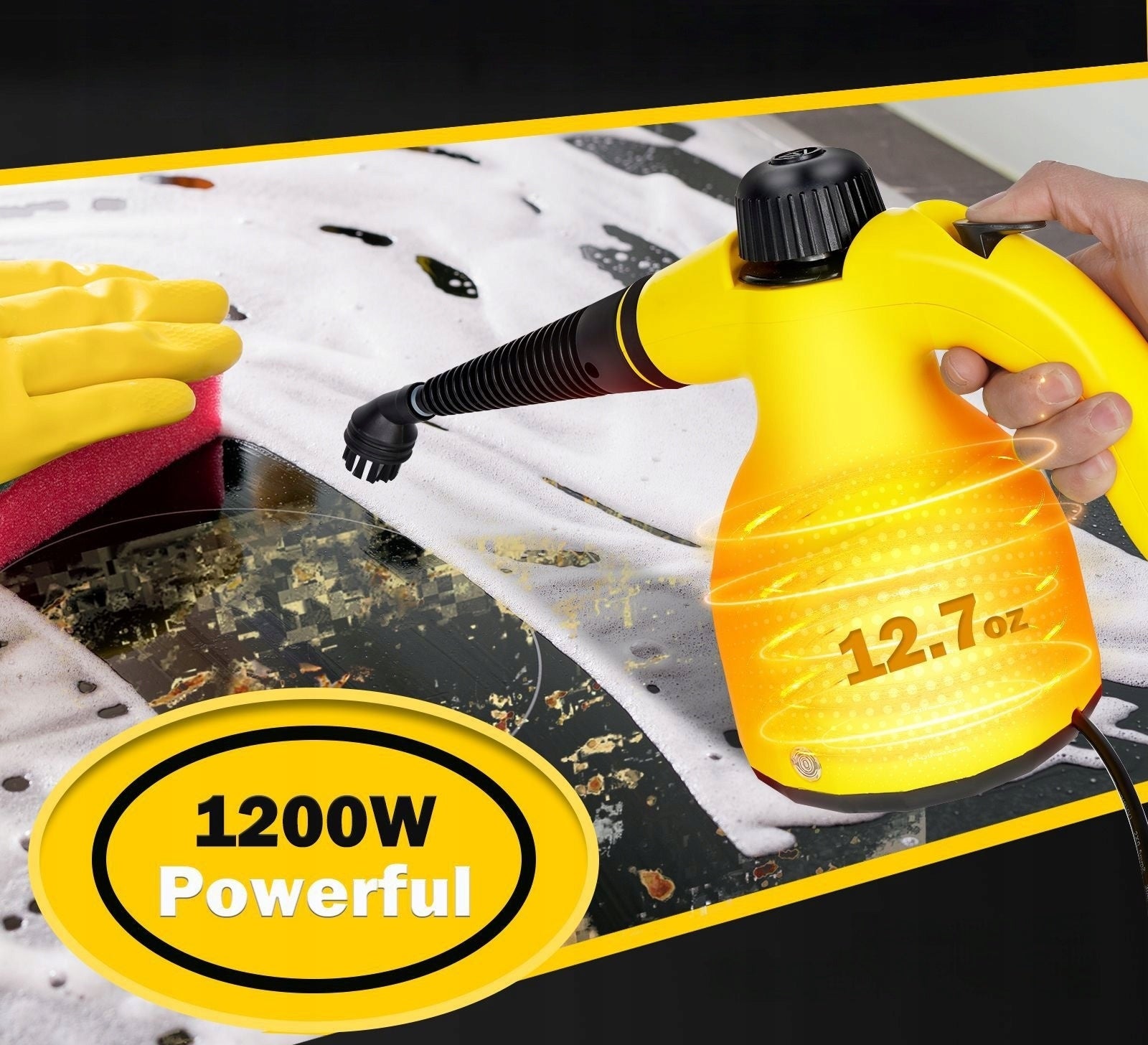 Steam Cleaner Steam Steamer Cleaner Universal+ Akcesoria 1000 W Power 1500 W