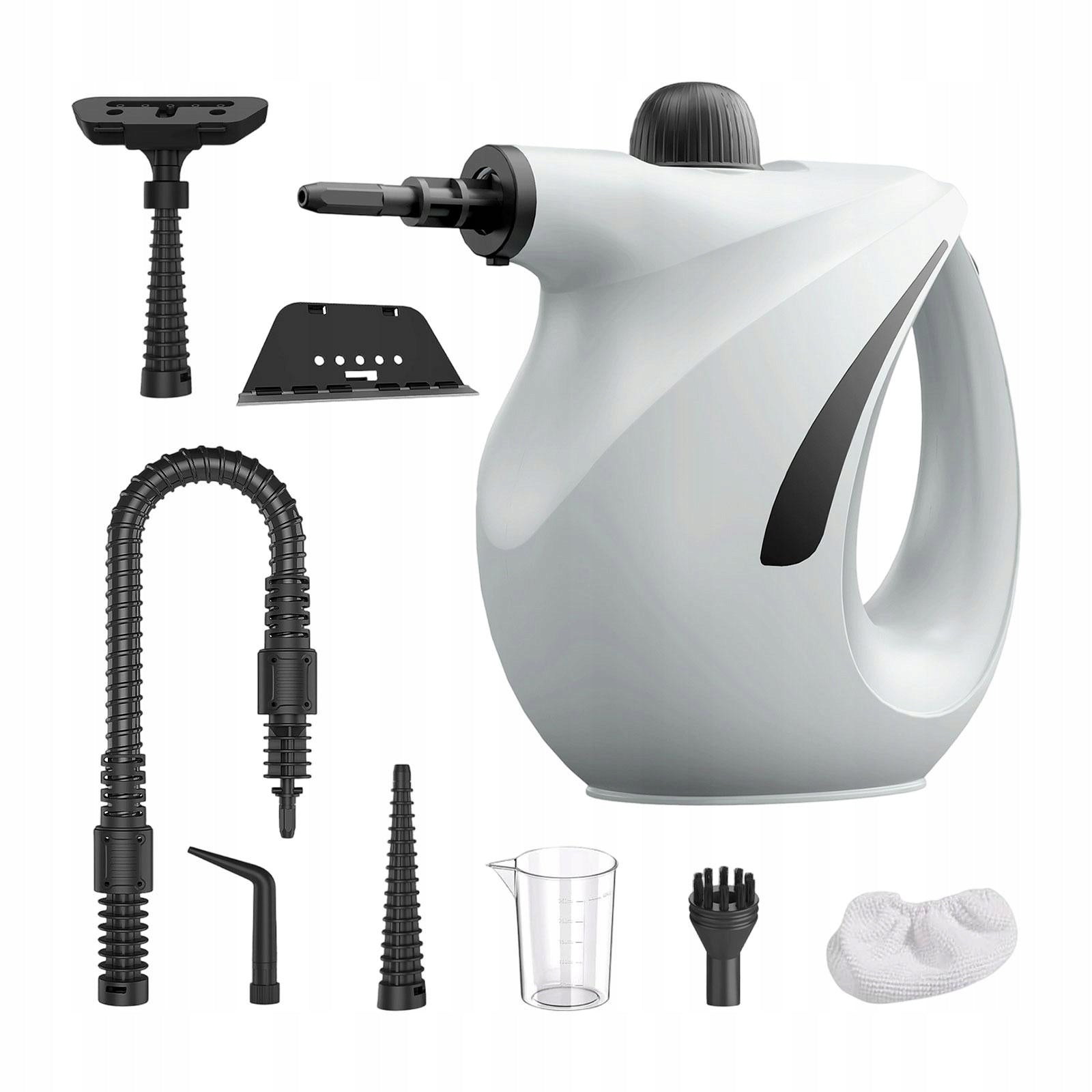 Steam Cleaner with Accessories and 700ml Water Tank, Efficient Gray Brand no brand