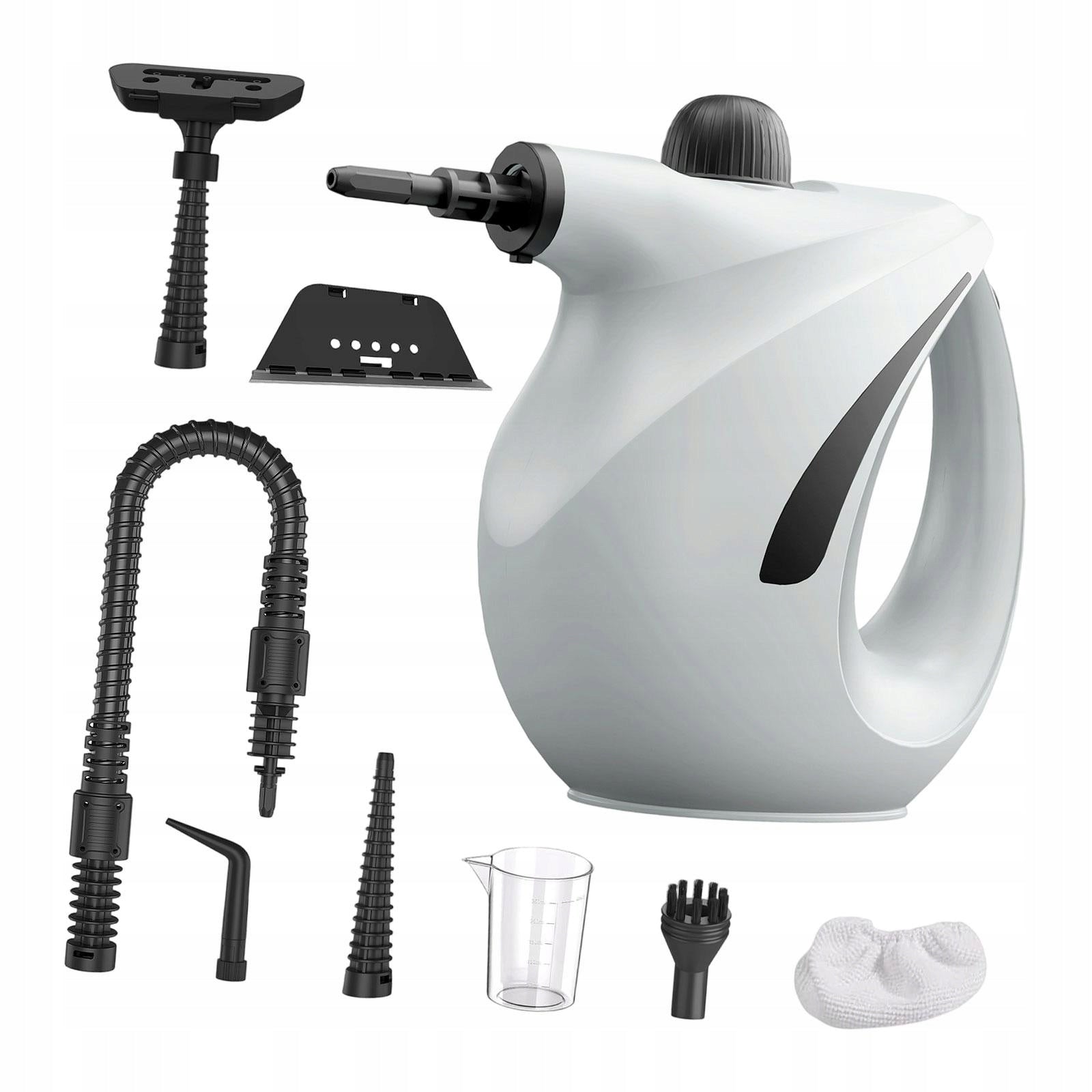 Steam Cleaner with Accessories and 700ml Water Tank, Efficient Gray Packaging status original